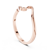 Gold Ring DDLR-721, Rose Gold, view 1