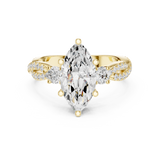 Gold Ring DDLR-1035, Yellow Gold