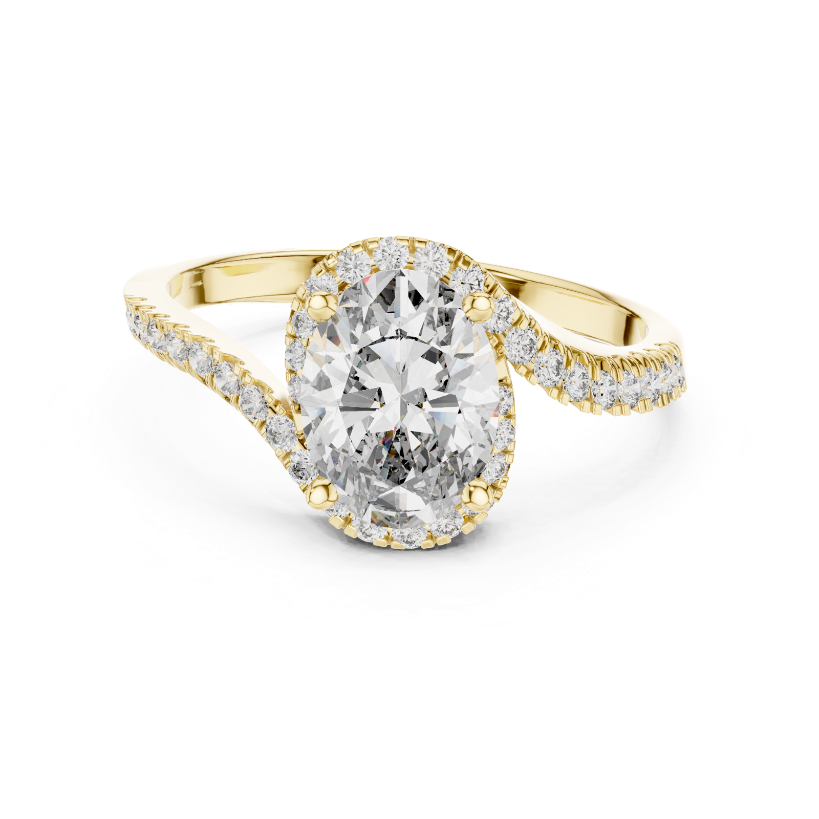 Gold Ring 00001L (48), Yellow Gold