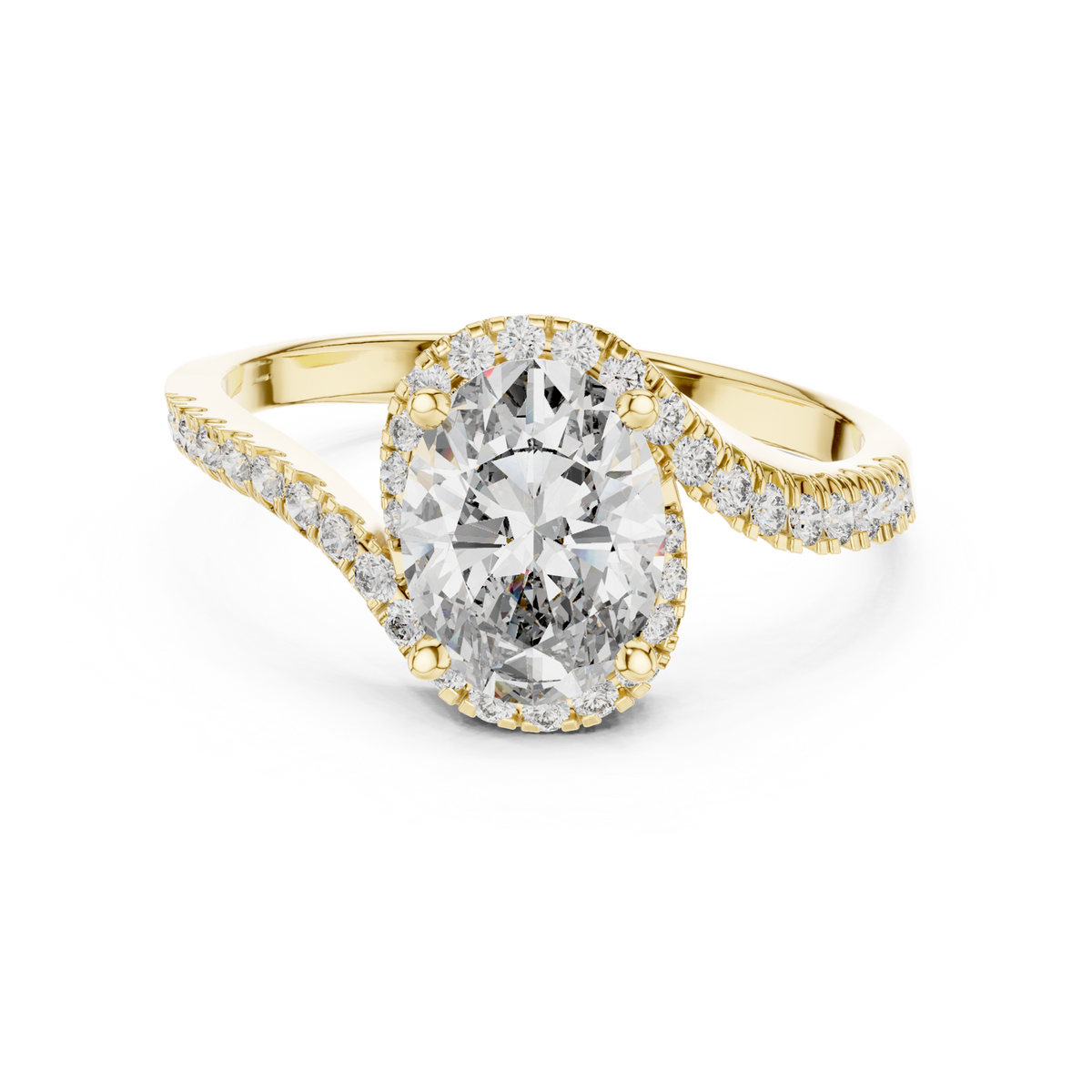 Gold Ring 00001L (48), Yellow Gold