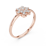 Gold Ring Ledis Ring, Rose Gold, view 2