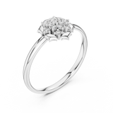 Gold Ring 1 (416), White Gold, view 2