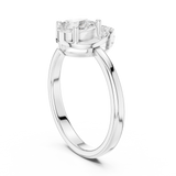 Gold Ring DDLR-511, White Gold