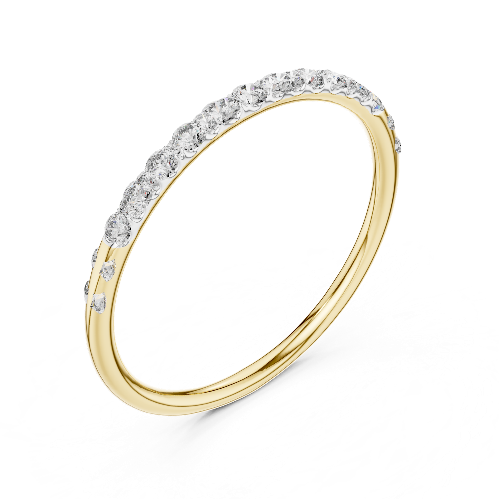 Gold Ring 12-10057@L, Yellow Gold, view 2
