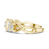 Gold Ring LR-0255, Yellow Gold, view 3