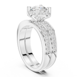 Gold Ring DDLR-294, White Gold, view 1