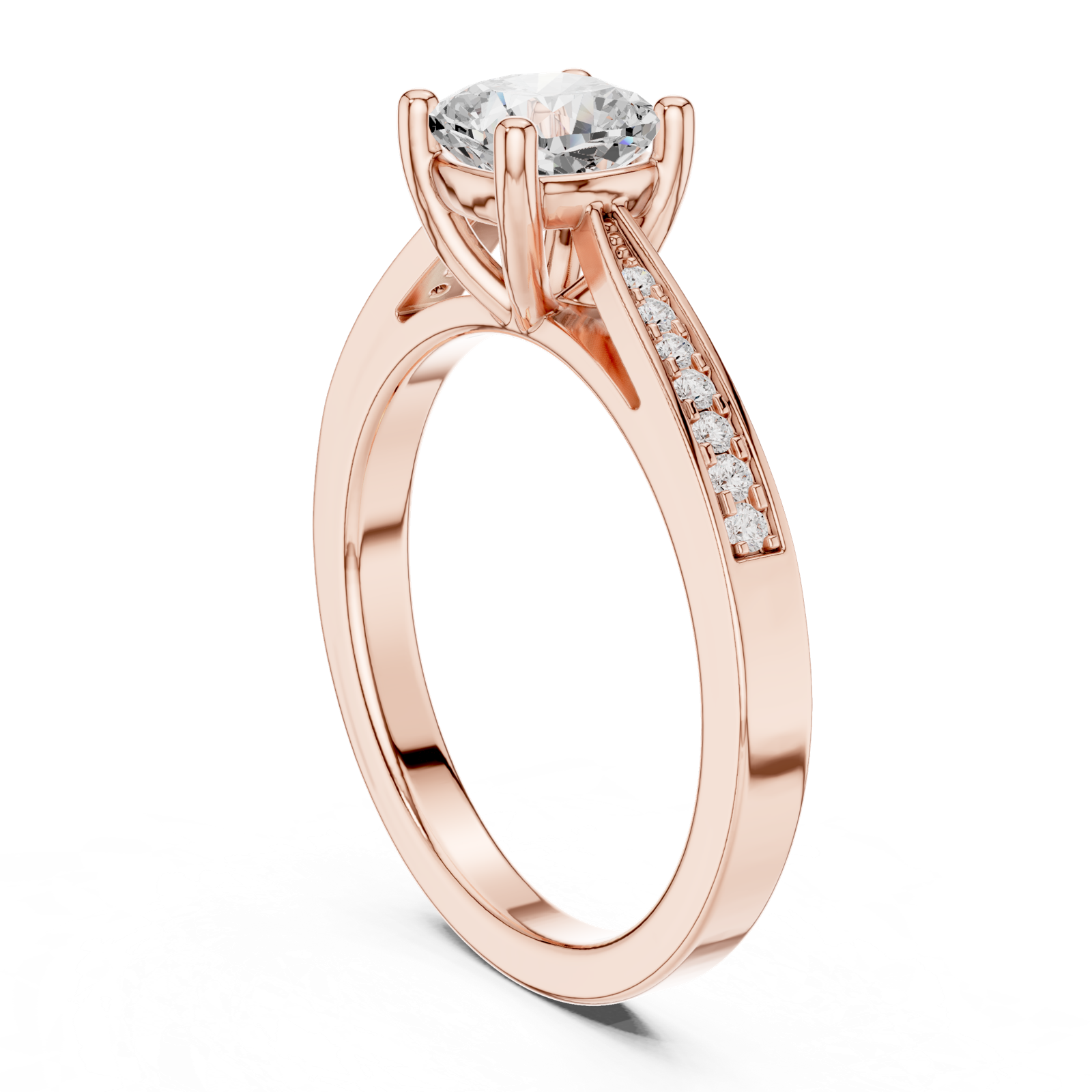 Gold Ring DDLR-524, Rose Gold