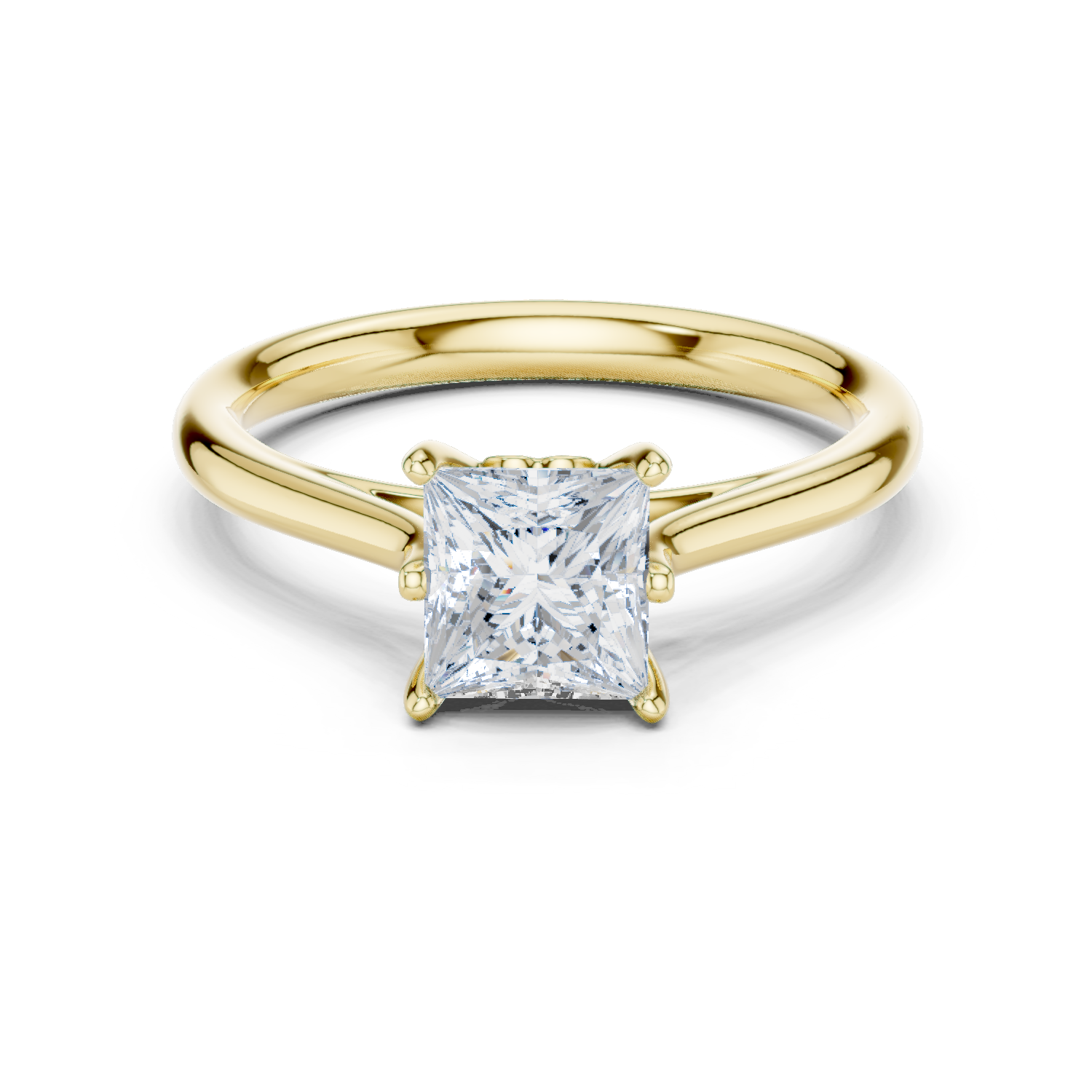 Gold Ring DDLR-798, Yellow Gold