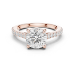 Gold Ring DDLR-882, Rose Gold