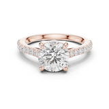 Gold Ring DDLR-882, Rose Gold
