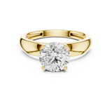 Gold Ring DDLR-827, Yellow Gold, view 4