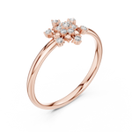Gold Ring 1 (370), Rose Gold, view 2