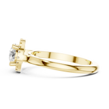 Gold Ring DDLR-346, Yellow Gold, view 3