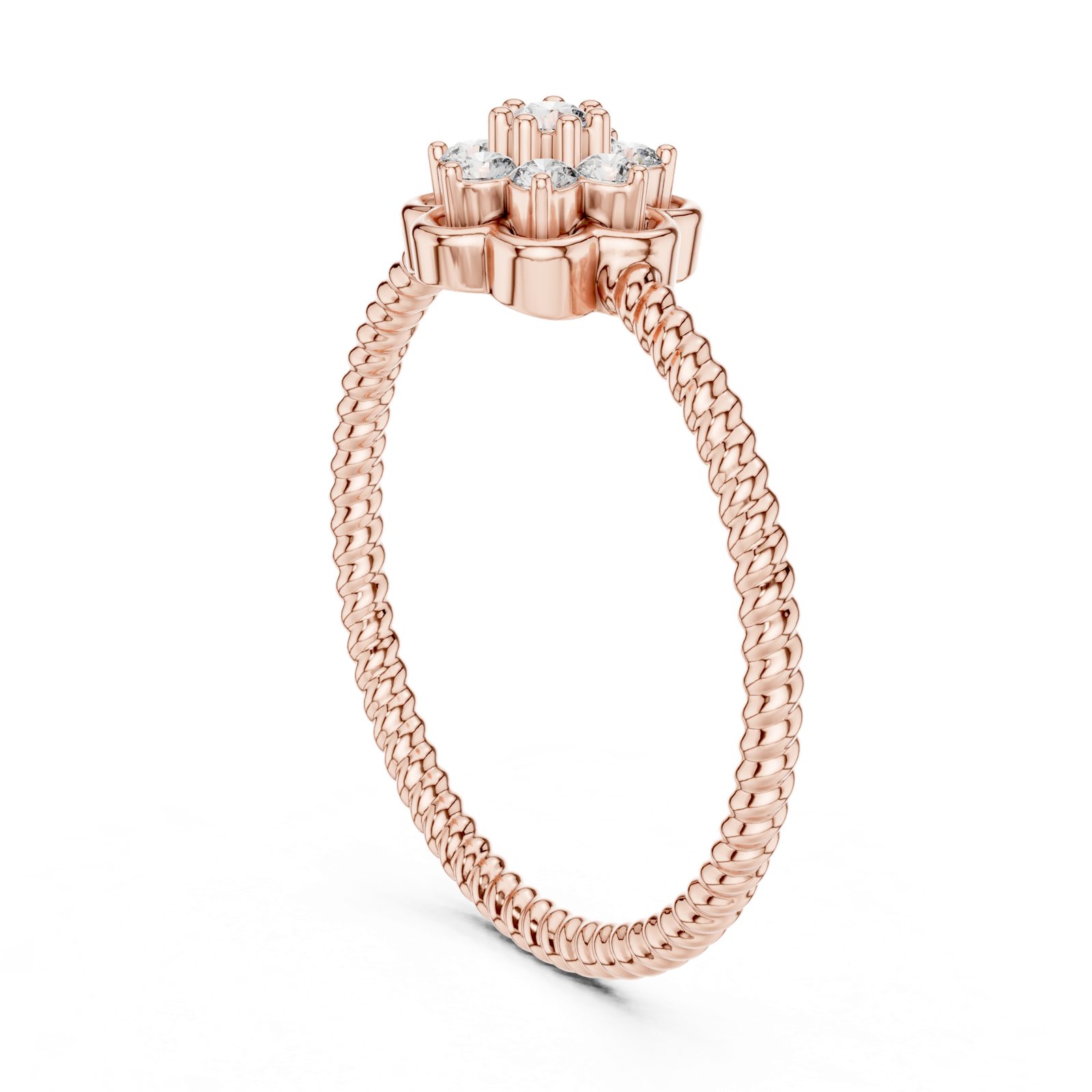 Gold Ring LR-01 (97), Rose Gold