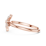 Gold Ring 1 (277), Rose Gold, view 3