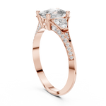 Gold Ring 00001L (44), Rose Gold, view 1