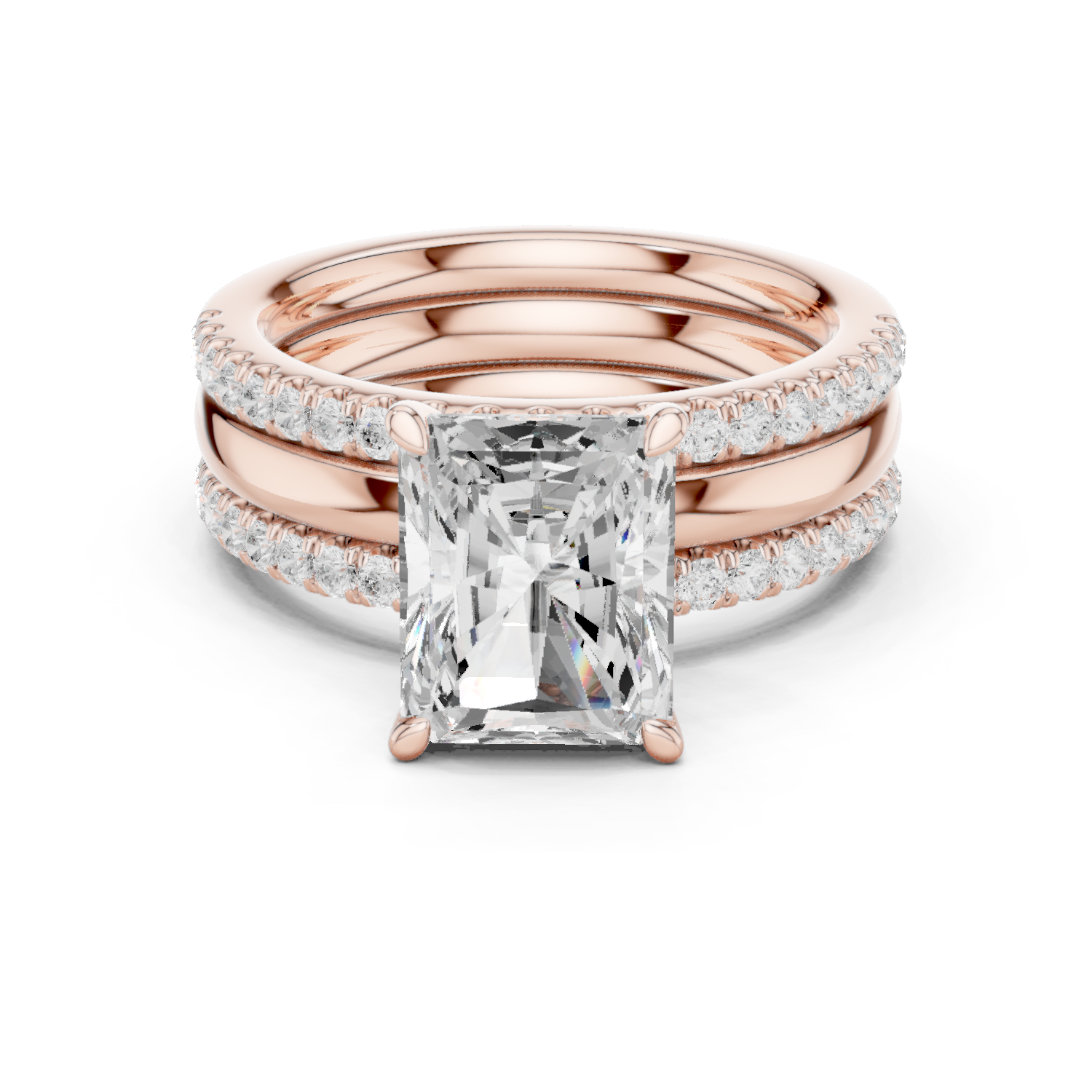 Gold Ring DDLR-950, Rose Gold