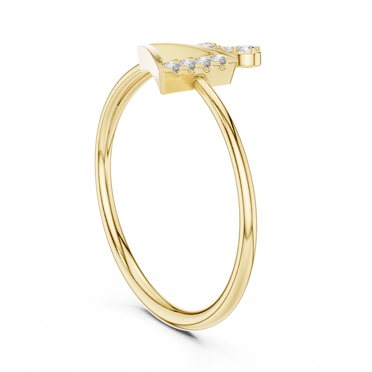 Gold Ring 1 (214), Yellow Gold, view 1