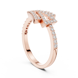 Gold Ring LR-01 (75), Rose Gold