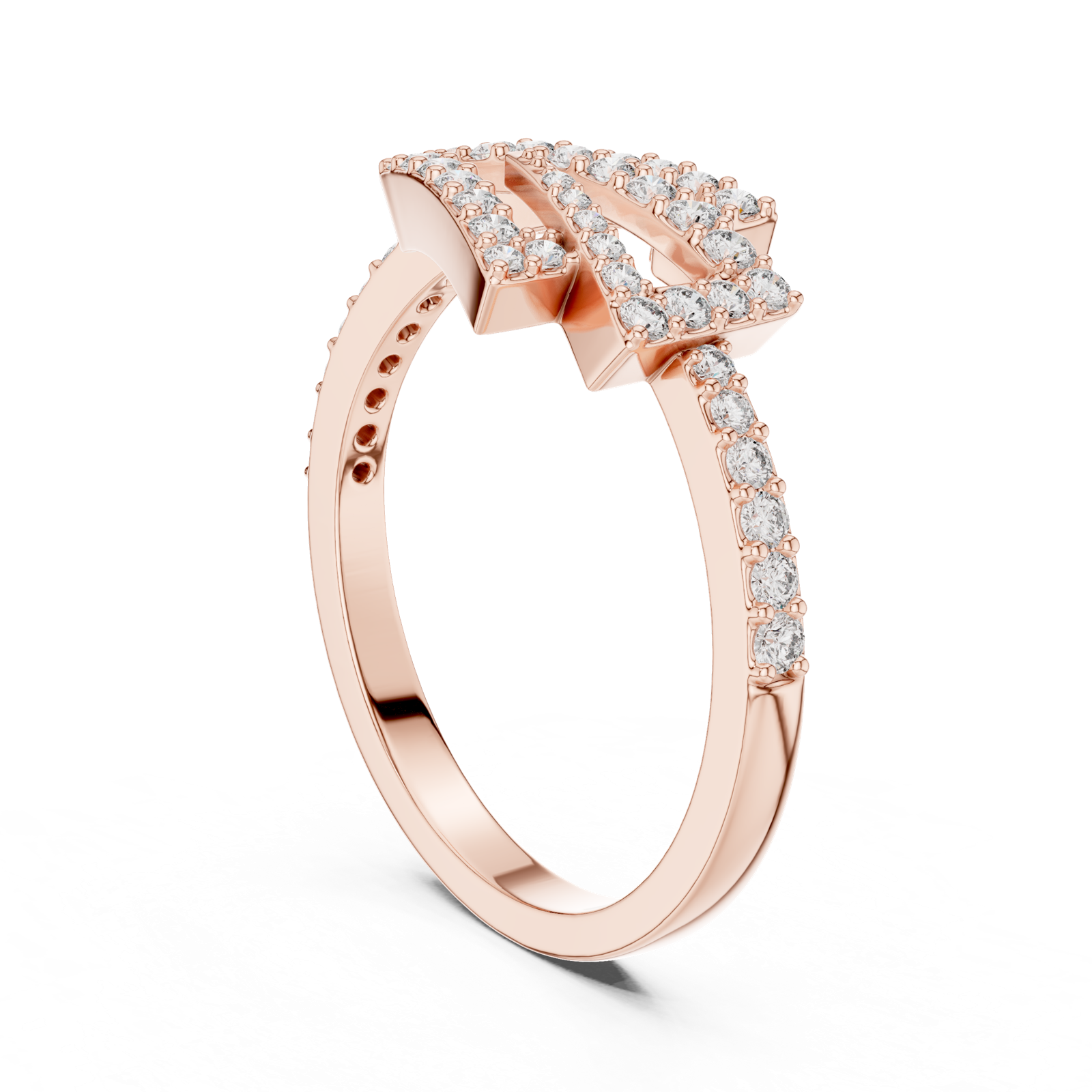Gold Ring LR-01 (75), Rose Gold