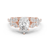 Gold Ring DDLR-1083, Rose Gold