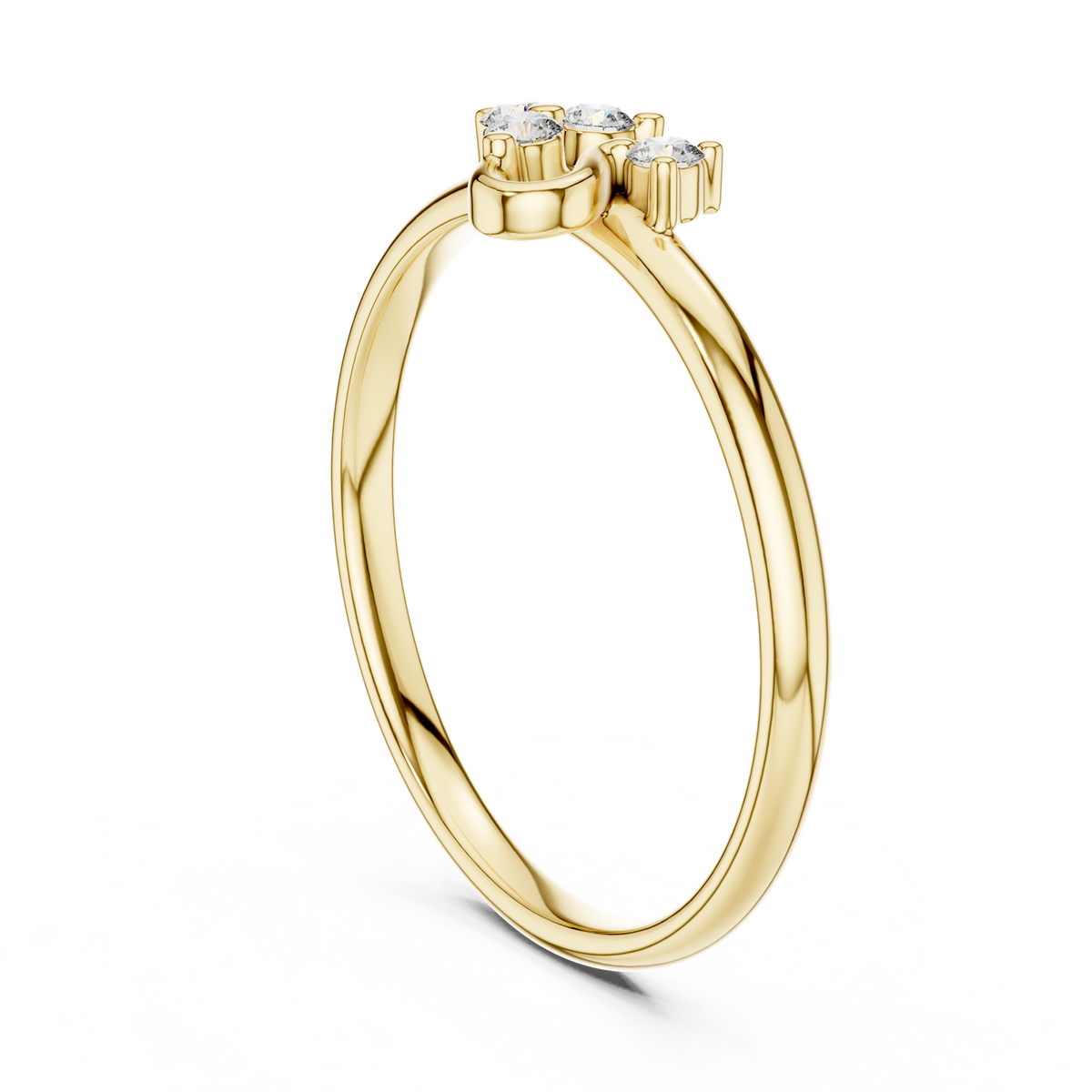 Gold Ring 1 (360), Yellow Gold, view 1