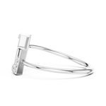 Gold Ring 1 (111), White Gold, view 3
