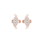 Gold Earrings SBER(43), Rose Gold