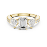 Gold Ring DDLR-1078, Yellow Gold, view 4
