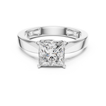 Gold Ring DDLR-052, White Gold, view 4