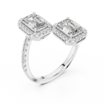 Gold Pendant 9-10008L_15, White Gold, view 2