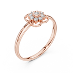 Gold Ring 1 (405), Rose Gold, view 2