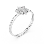 Gold Ring 1 (438), White Gold, view 2
