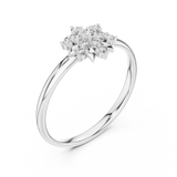Gold Ring 1 (438), White Gold, view 2