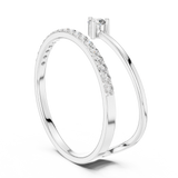 Gold Ring 1 (235), White Gold