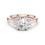 Gold Ring DDLR-869, Rose Gold
