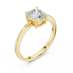 Gold Ring DDLR-501, Yellow Gold, view 2
