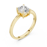 Gold Ring DDLR-501, Yellow Gold, view 2