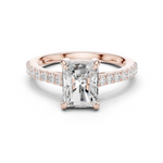 Gold Ring DDLR-881, Rose Gold
