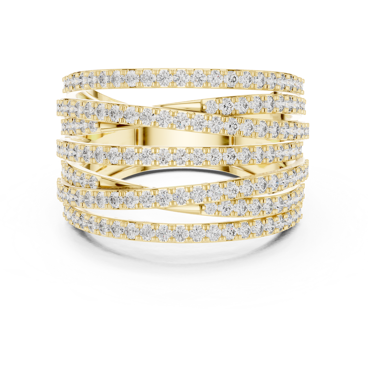 Gold Pendant 9-10039L_SS7, Yellow Gold