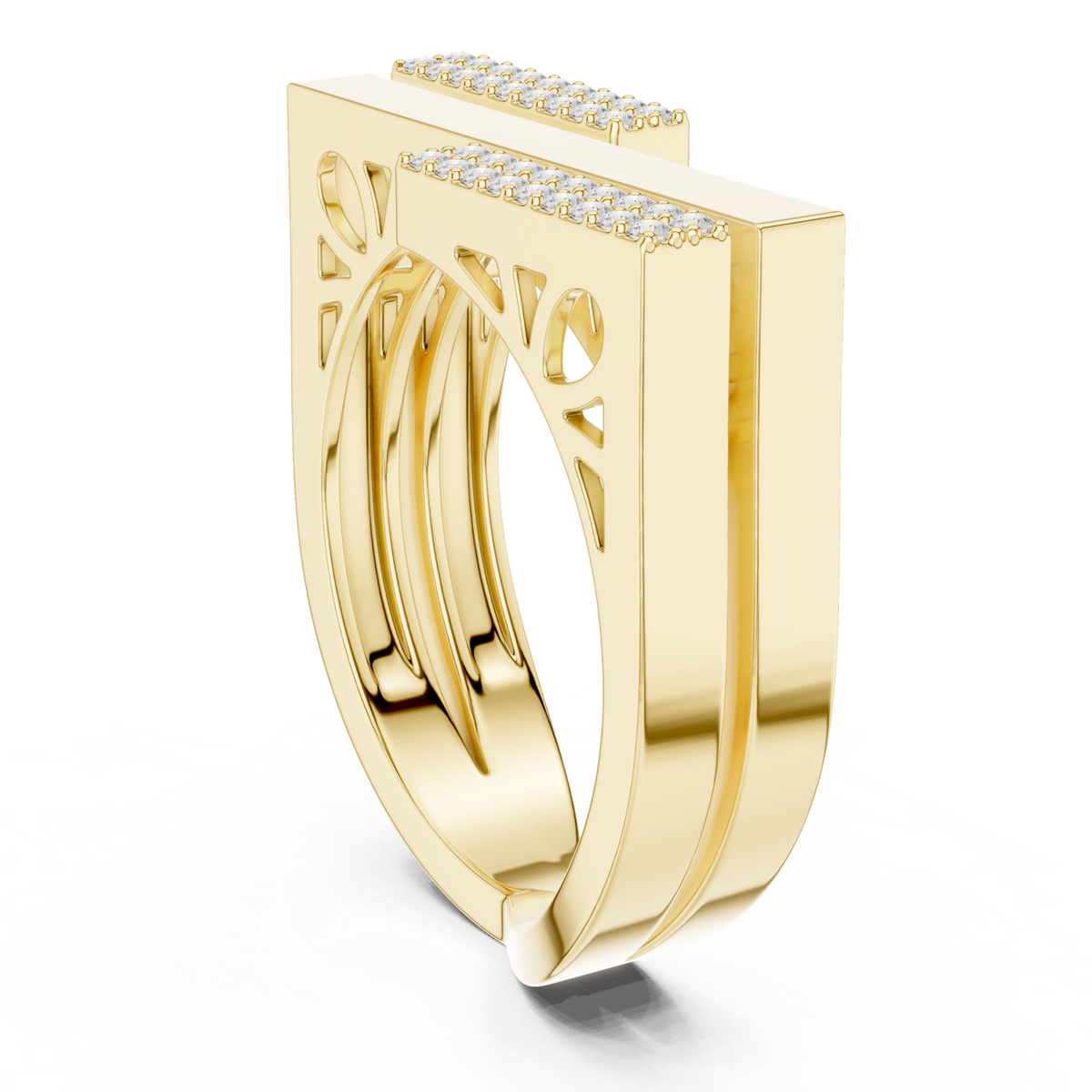 Gold Ring SBWR(32), Yellow Gold, view 1