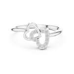 Gold Ring 12-10064@L, White Gold, view 4