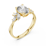 Gold Ring 20-10002L, Yellow Gold, view 2