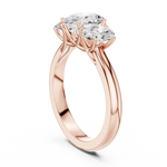 Gold Ring DDLR-1053, Rose Gold, view 1