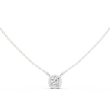 Gold Jewelry, Cushion center stone, White Gold