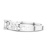 Gold Ring DDLR-824, White Gold, view 3