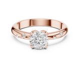 Gold Ring DDLR-431, Rose Gold