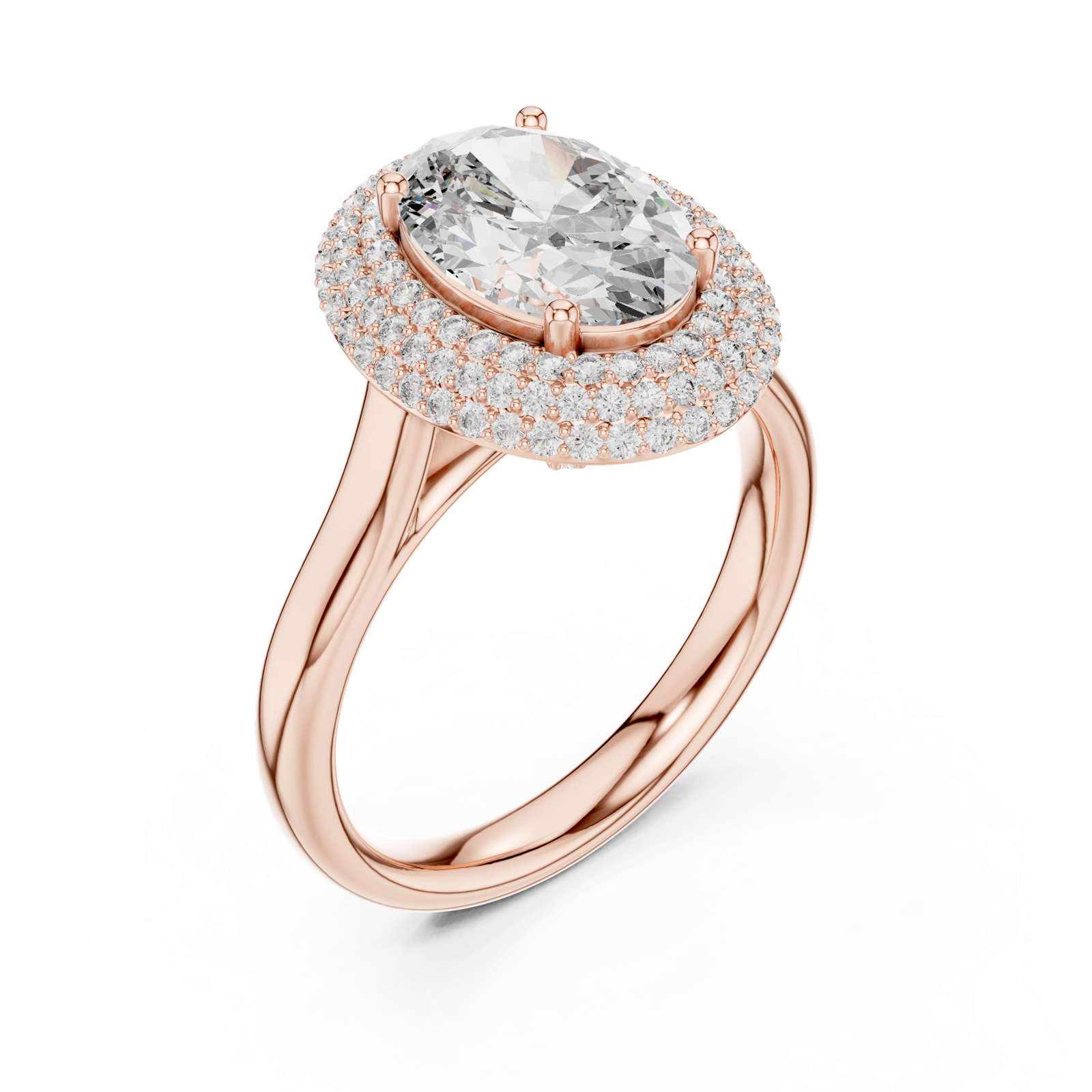 Gold Pendant 9-10038L_SS14, Rose Gold, view 2
