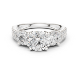 Gold Ring DDLR-715, White Gold