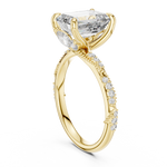 Gold Ring DDLR-167, Yellow Gold, view 1